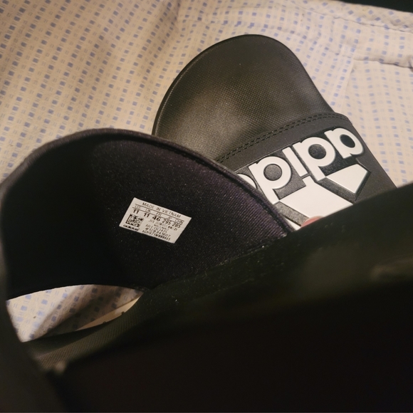 Adidas Men's Adilette Comfort Slides Sandals Size 11 - Picture 6 of 8